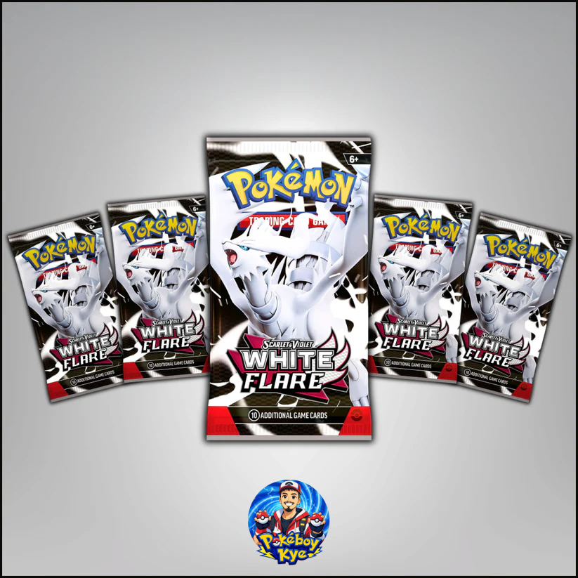 White Flare Booster Pack X5