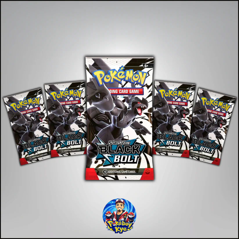 Black Bolt Booster Packs X5