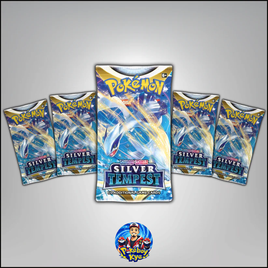 Silver Tempest Booster Pack x5
