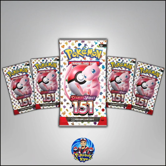 151 Booster Packs X5