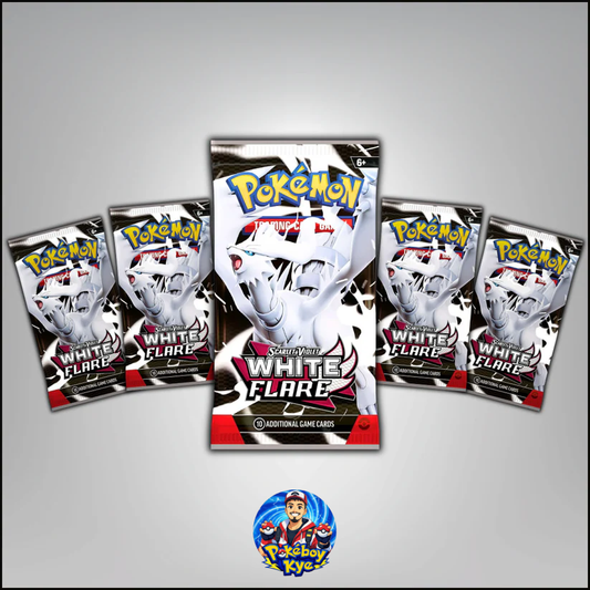 White Flare Booster Pack X5