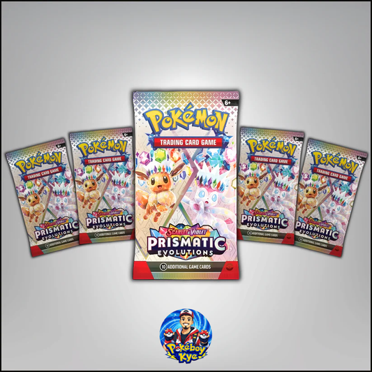 Prismatic Evolutions Booster Pack X5