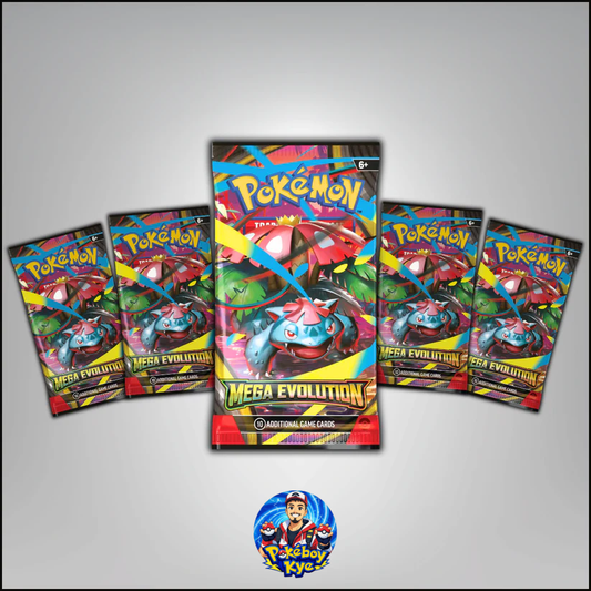 Mega Evolution Booster Pack X5
